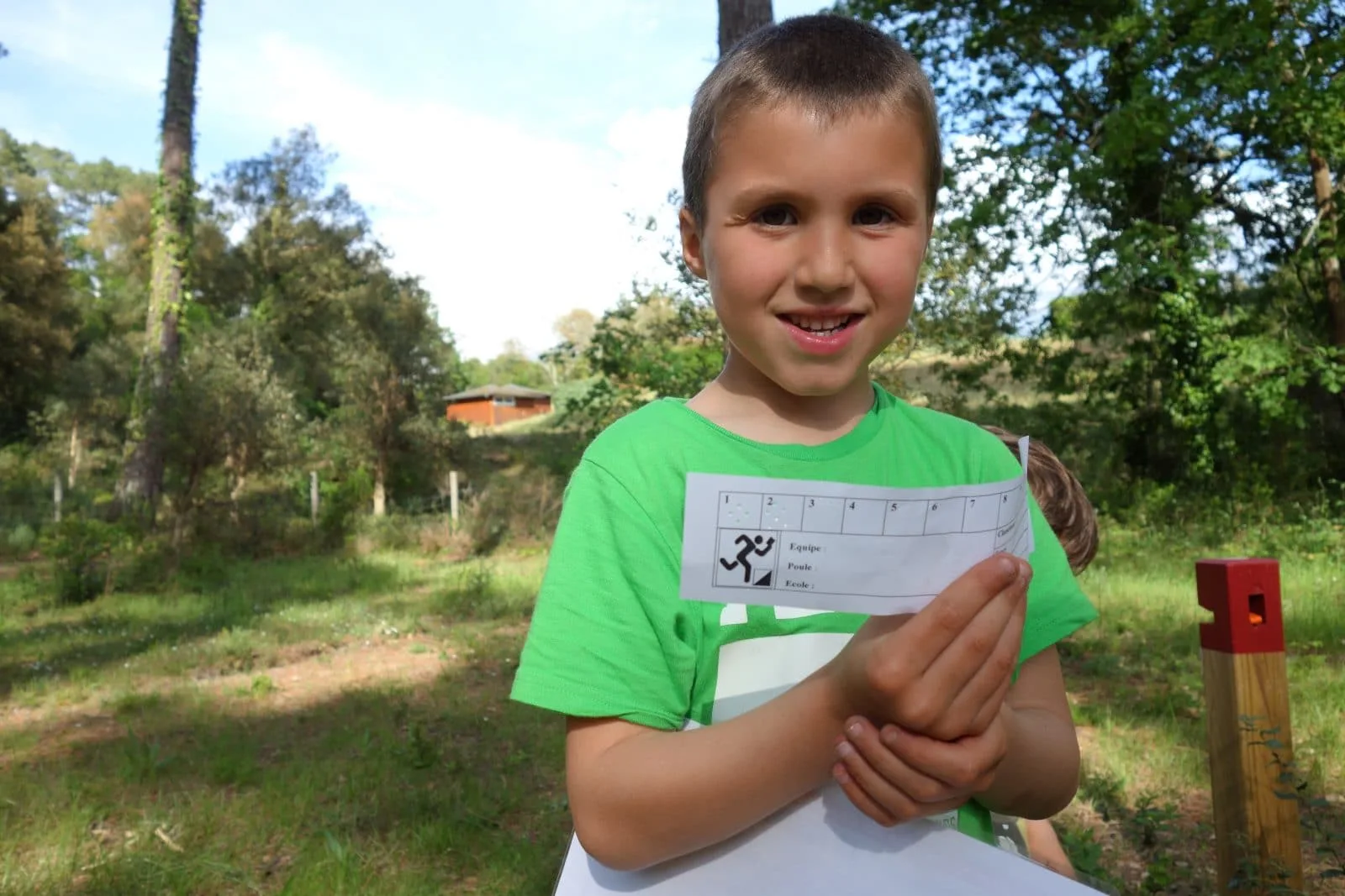 Parcours d'orientation pour enfants à Messanges, landes