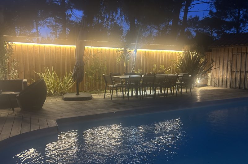 11. table de jardin de nuit
