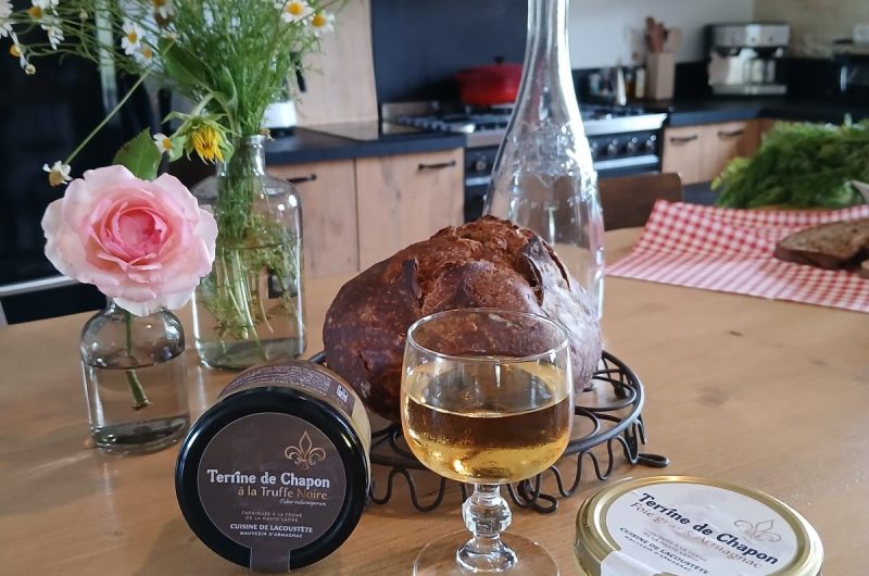 2024 – MAUV – Cuisine de Lacoustète – Terrine de chapon à la Truffe – ©Cuisine de Lacoustète