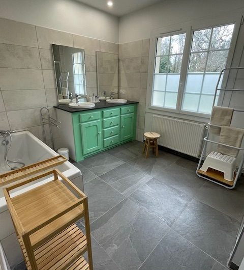 2025 – STJUS – Gîte du Mouta – Salle de bain 2 – ©DUPEYRON Marie-Anne