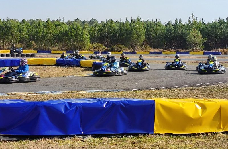 7. karts virage Magescq