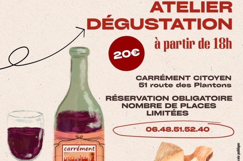 Rouge Moderne Atelier de Dégustation Publication Instagram – 1