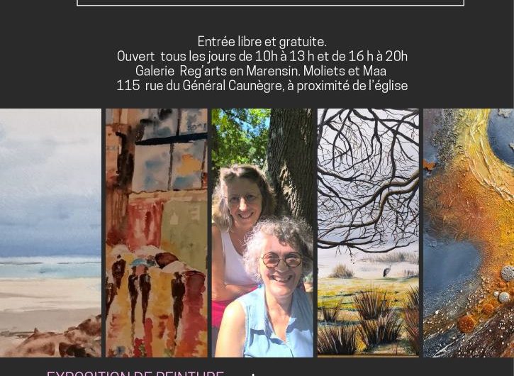 Affiche EXpo Carricart Vidal_OTILAS Moliets