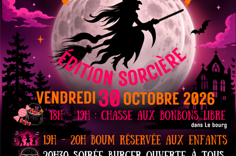 Affiche Halloween Laurède 26