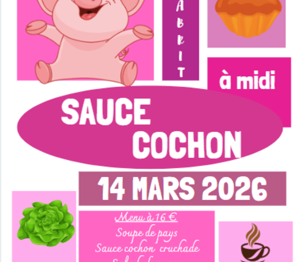 Affiche sauce cochon 2026