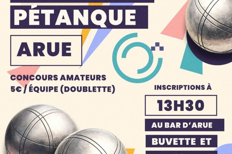 Arue – Concours de pétanque – 26 Avril