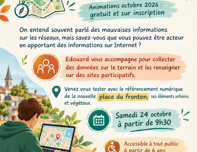 CARTOGRAPHIE numerique participatif accessible