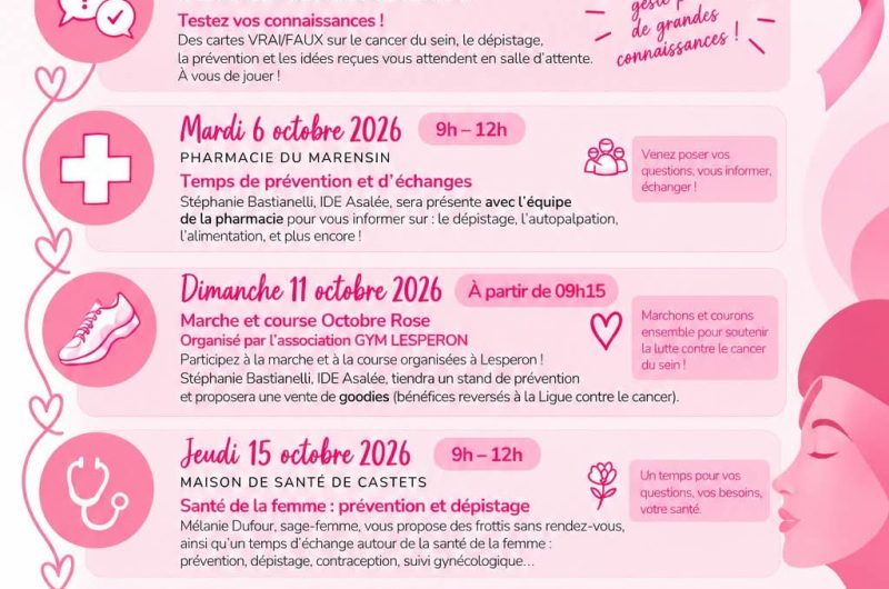 CASTETS-Octobre rose