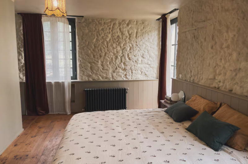 Chambre 1 Maison Mirabelle Gamarde ©Baghi