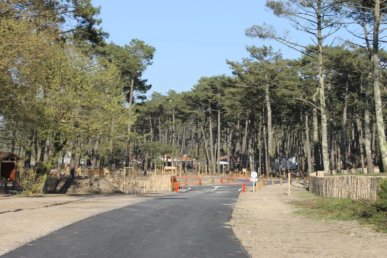 A Seignosse, circuit des plages