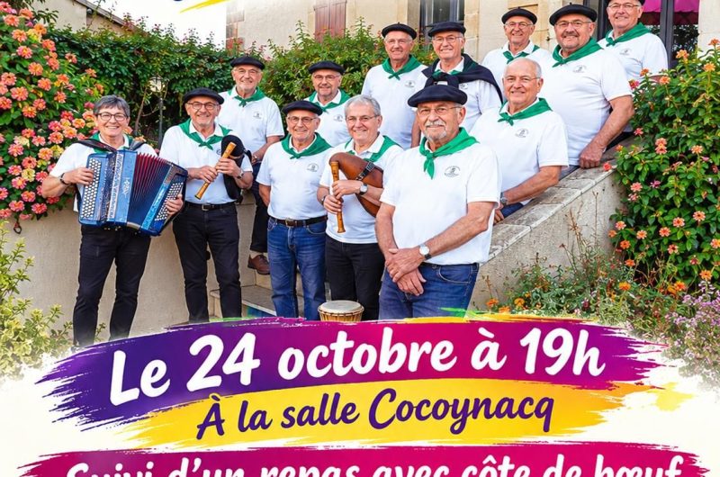 Concert et repas Clermont 24 OCT