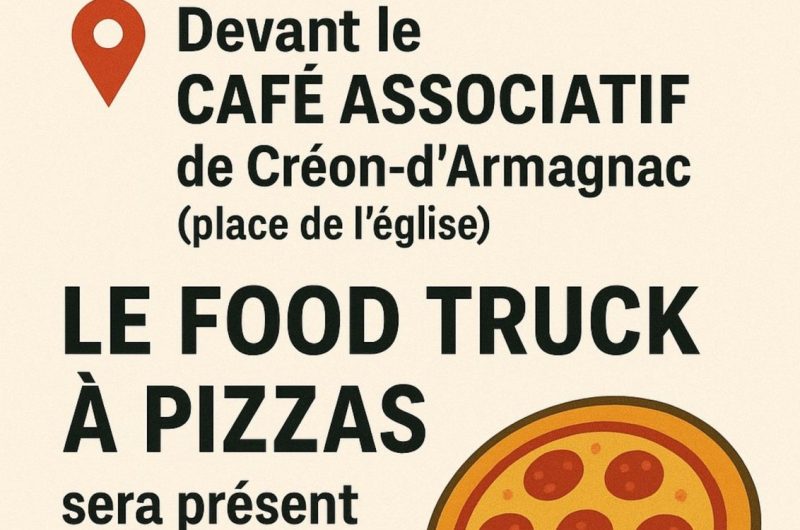 Créon d’Armagnac – Foodtrucks – 17 Octobre