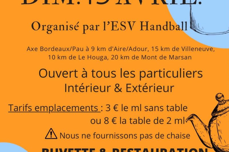 ESV vide grenier 19-04