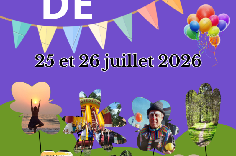 Affiche Fête Village – 1