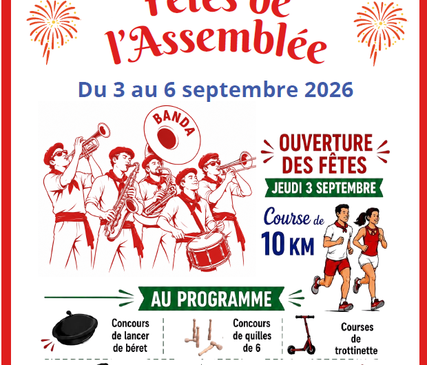 Fêtes de l’assemblée 2026