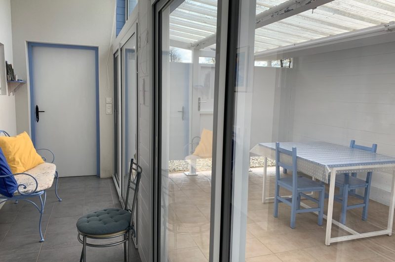 Gîte Authentique – Larronde Hinx. veranda