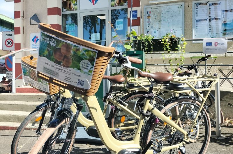 Balade vélo entre Sorde l’Abbaye et Lahontan