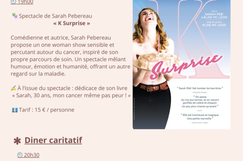 Lacquy – One woman show K Surprise – 13 Mars