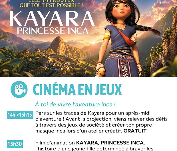 MARDI 20 OCTOBRE KAYARA CINE EN JEUX