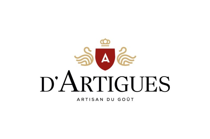 Noir Rond Logo Boulangerie Marque – 1