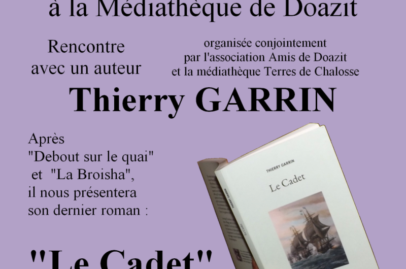 Rencontre T.Garrin 30 OCT