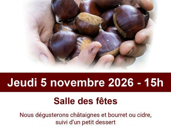 Soirée chataignes