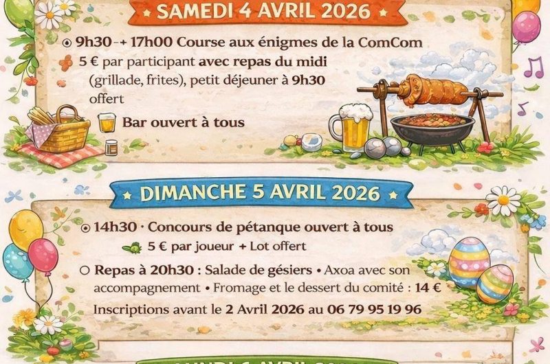 St Gein – Fêtes du Printemps – 4 au 6 Avril