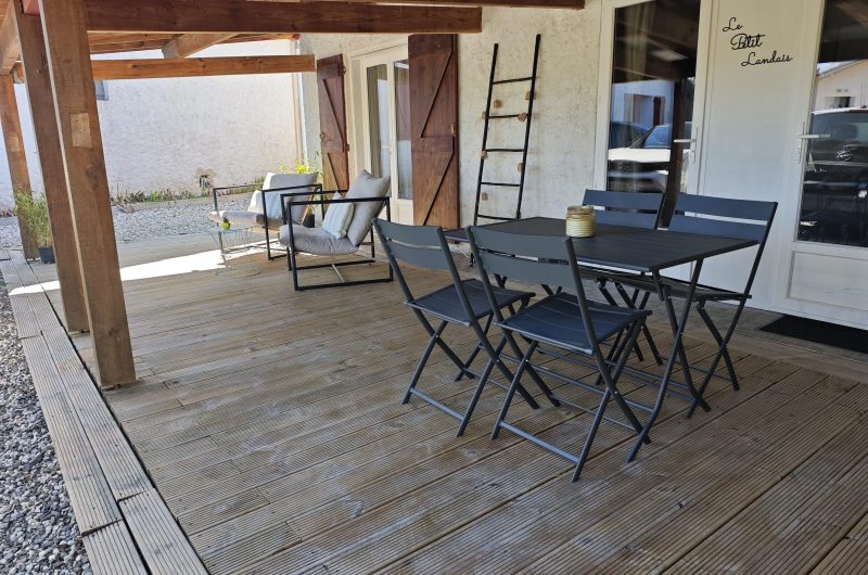 Terrasse Le Petit Landais ©Blond