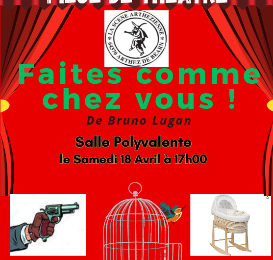 Théatre Bergouey 18 AVRIL