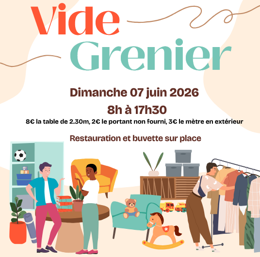 Vide-grenier Gousse 7JUIN