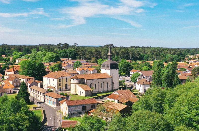Village_magescq_drone_05.2021 © Landes Atlantique sud (2)