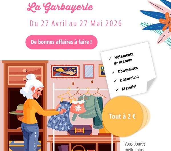 affiche GARBAYERIE avril 2026