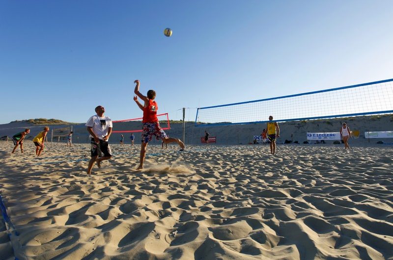 beach volley bisca plage