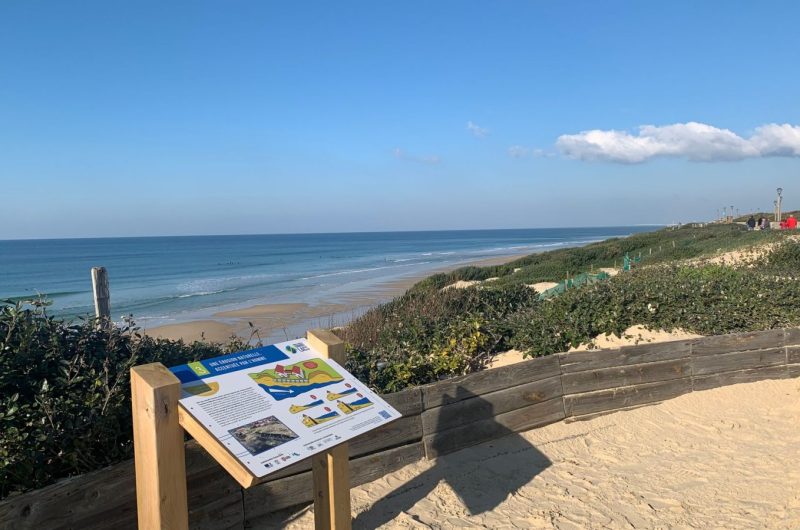 Biscarrosse plage, découverte interactive du phénomène érosion