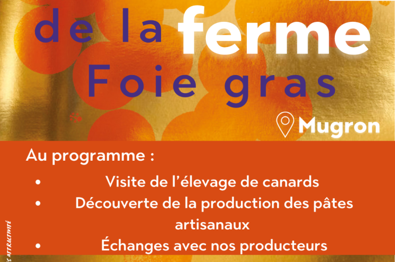affiches Les Automnales – visite de la ferme du foie gras